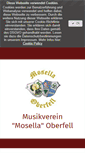 Mobile Screenshot of musikverein-oberfell.de